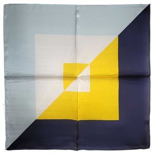 NWT Genuine 100% Mulberry Silk Satin Scarf 20"x20" Small Square Shawl 5477